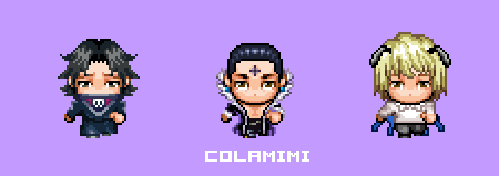 《像素大陆》像素动漫人物（图ZMTA1MTA4MzY0） - 像素画 - 站酷设计师colamimi原创素材 - 站酷ZCOOL