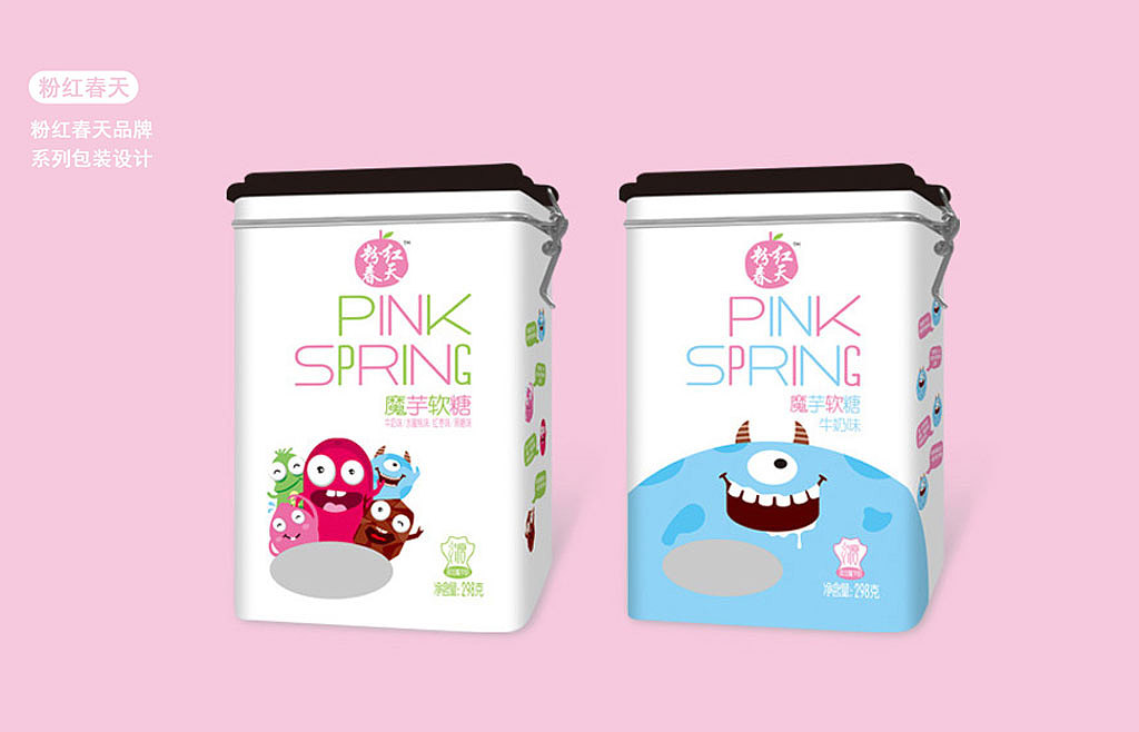 广东思羿品牌策划-粉红春天 包装设计
