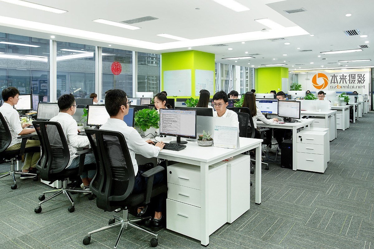 创金所办公室拍摄 室内办公摄影 深圳室内环境摄影