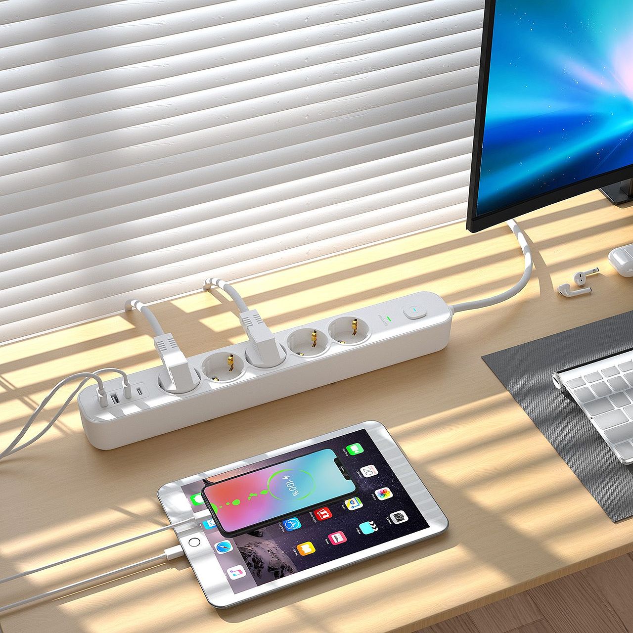 产品渲染 / 亚马逊插座渲染（图ZMzYxMTI1NzIw） - 产品 - 站酷设计师影美原创素材 - 站酷ZCOOL