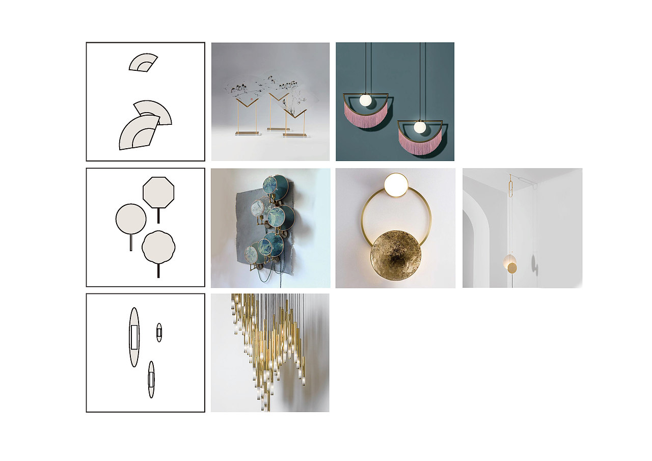 音乐厅艺术品概念音乐元素提取运用到空间