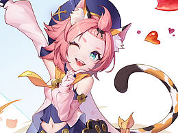 原神迪奧娜同人立繪