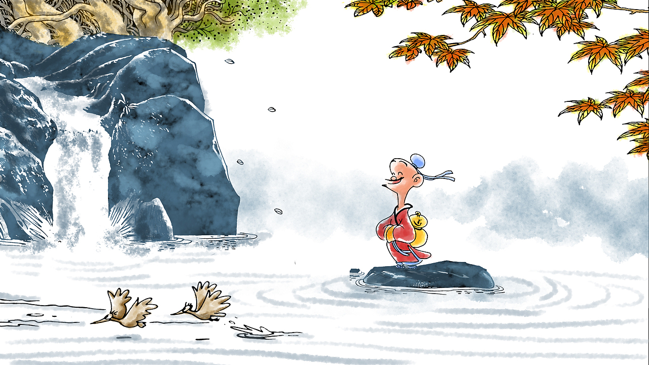 一部水墨动画的测试