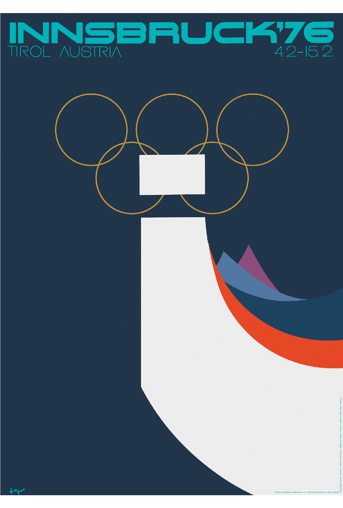 冬季奥运会海报简单图片