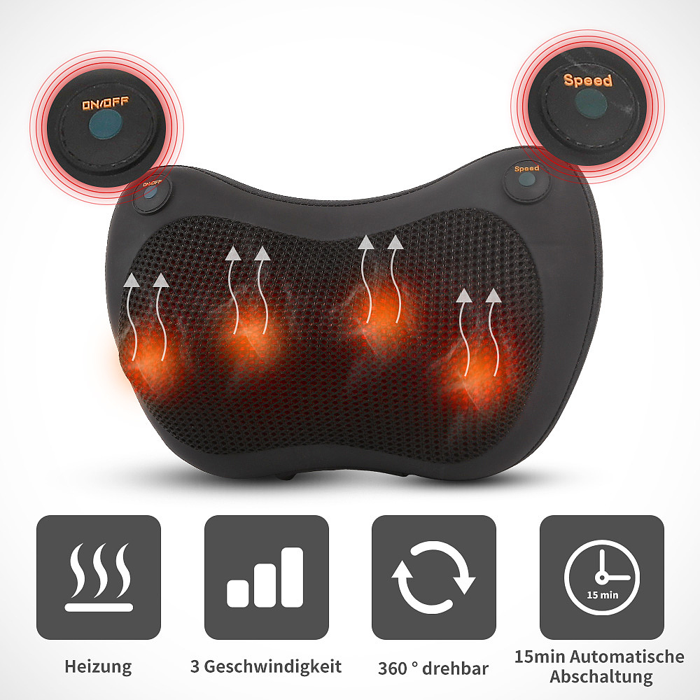 亚马逊电商套图设计——电动按摩枕（图ZMjQ3NjM0MDg4） - 其他平面 - 站酷设计师蓝色纸飞机原创素材 - 站酷ZCOOL