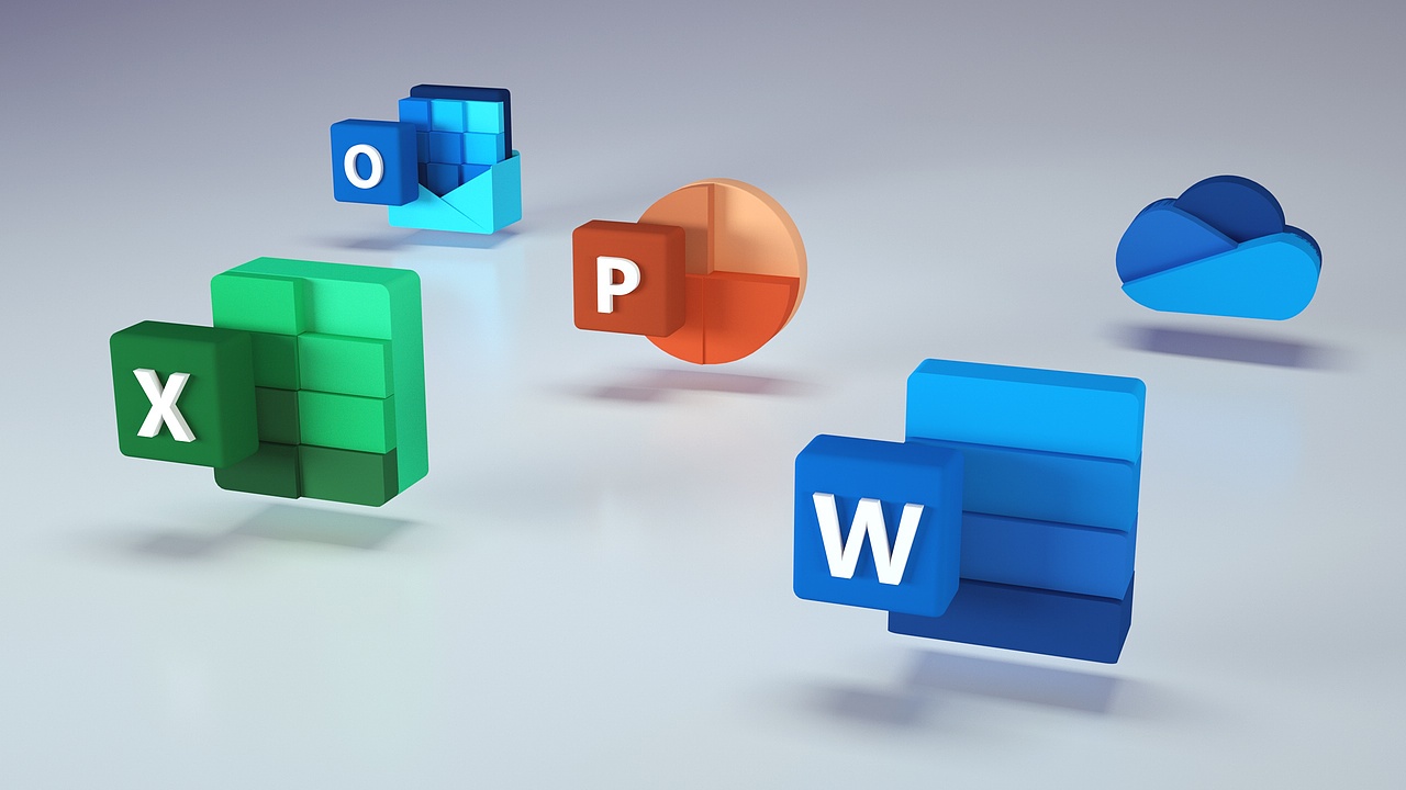 3D立体OFFICE图标，Word/Excel/PPT/Outlook/Od（图ZMjM2MzMwMDA4） - 图标 - 站酷设计师色影之间原创素材 - 站酷ZCOOL