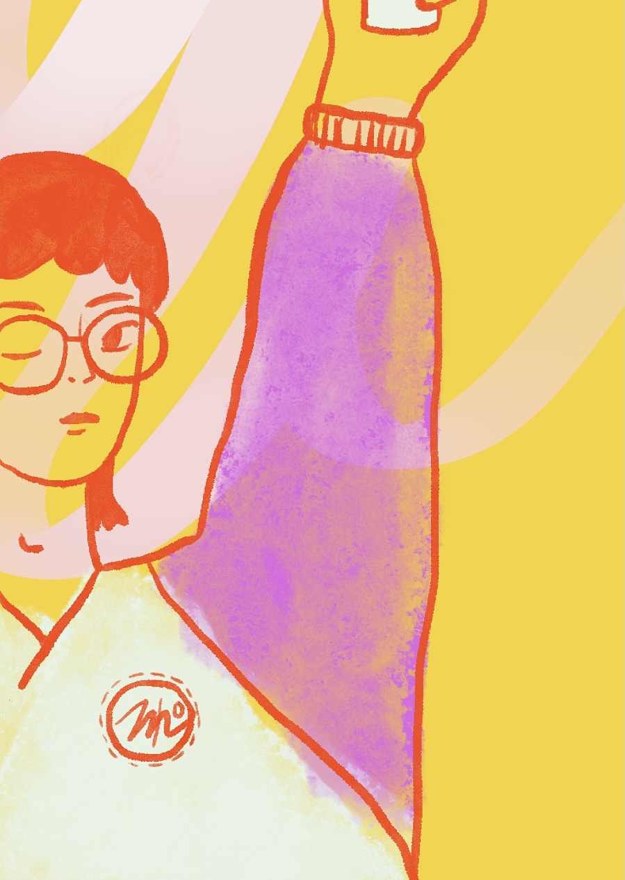 睁一只眼 闭一只眼（图ZMjUxMzUyOTQ0） - 艺术插画 - 站酷设计师Zoe旭原创素材 - 站酷ZCOOL