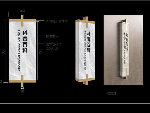 书店分类标识牌 