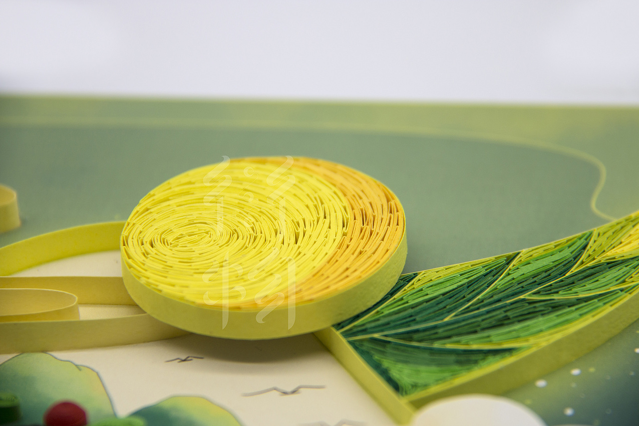 衍物 - 《棕意》端午节主图衍纸装饰画（图ZMjUzNzc2MjA0） - 其他手工艺 - 站酷设计师黎凯泉原创素材 - 站酷ZCOOL