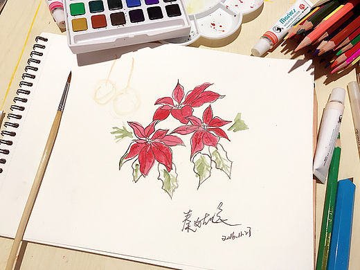 水彩画