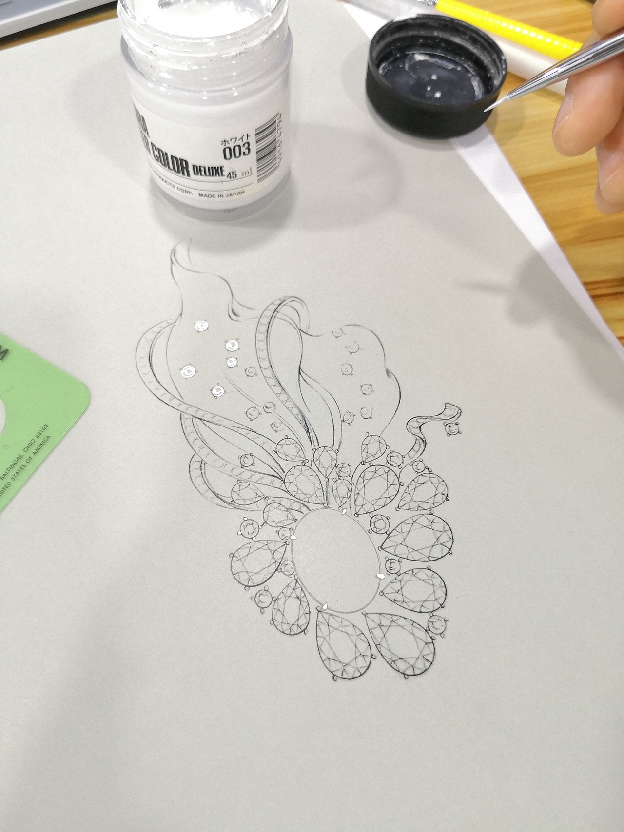 《遨游》彩宝奢华胸针（图ZMTg5OTAxMzEy） - 首饰设计 - 站酷设计师珠宝设计刘付秋婷原创素材 - 站酷ZCOOL