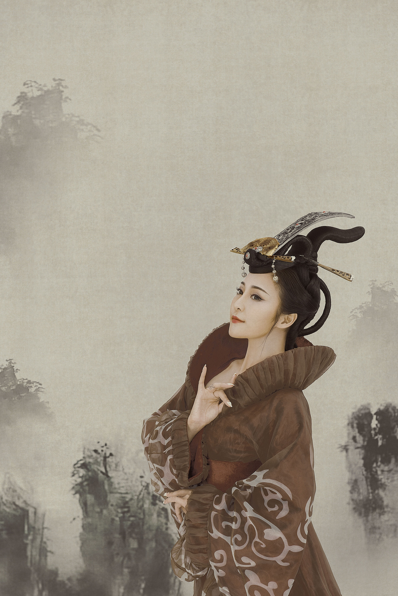 做古装，我是认真的（图ZMTA5NDI1OTE2） - 人像摄影 - 站酷设计师麦子的繁花如素原创素材 - 站酷ZCOOL