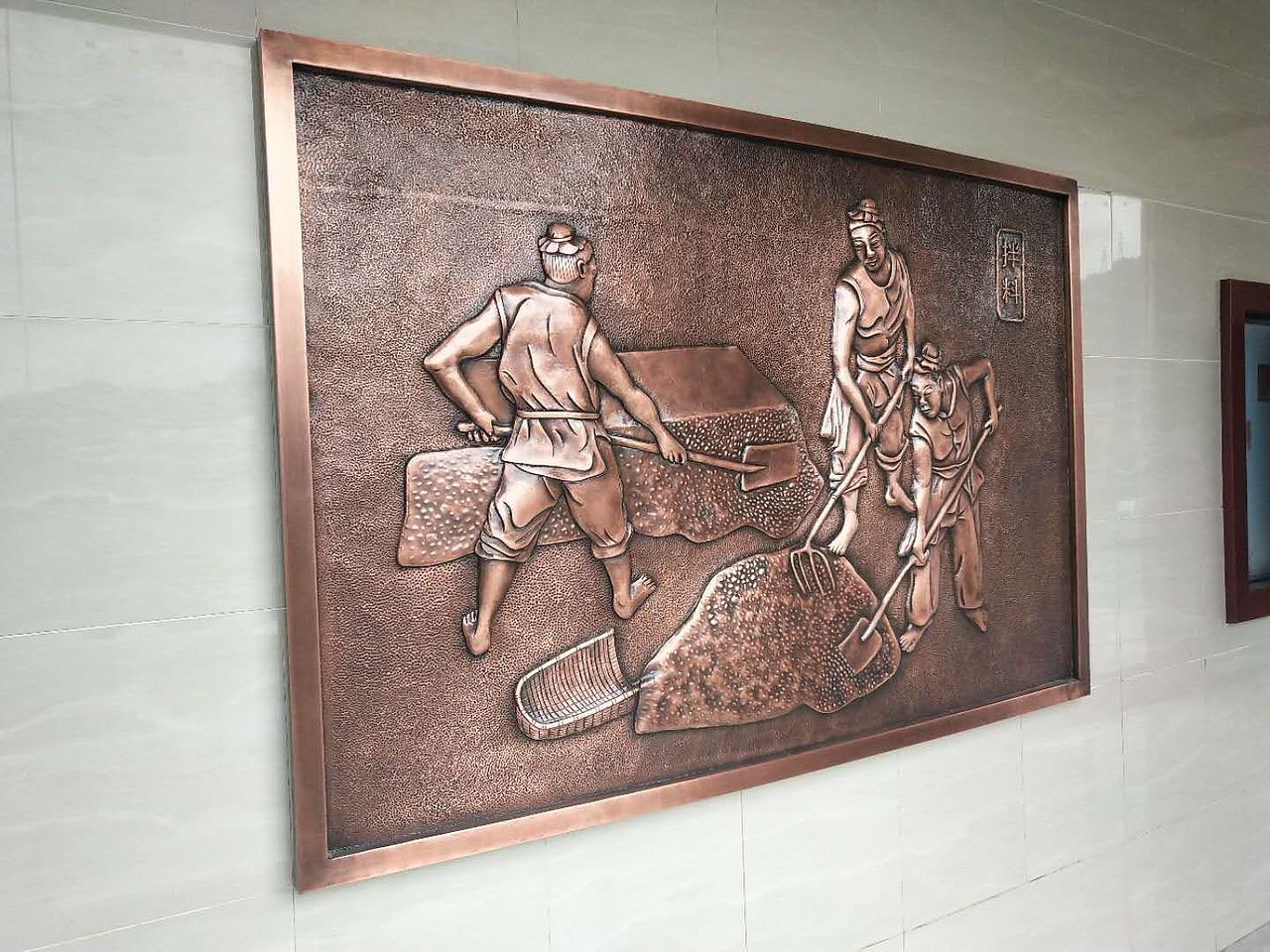 浮雕设计制作泸州老窖国窖1573酿造工艺