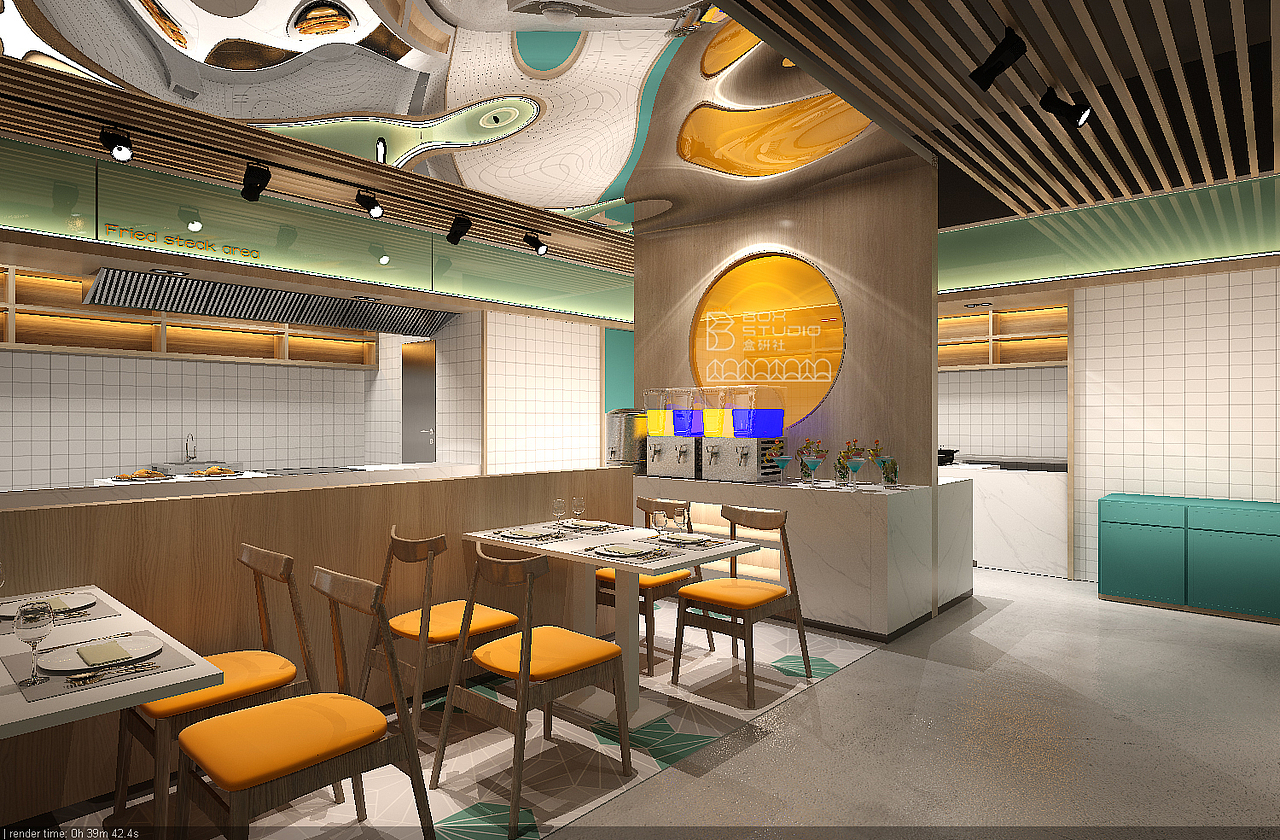 河南玺乐兹牛排自助餐厅（图ZMTgyMjA2Mzcy） - 家装设计 - 站酷设计师HansChen07原创素材 - 站酷ZCOOL