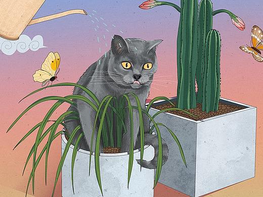 《懒得理你》系列（个人主页-ZNTQ0MTc1NzI=） - 创作习作 - 站酷设计师家有大喜原创素材 - 站酷ZCOOL