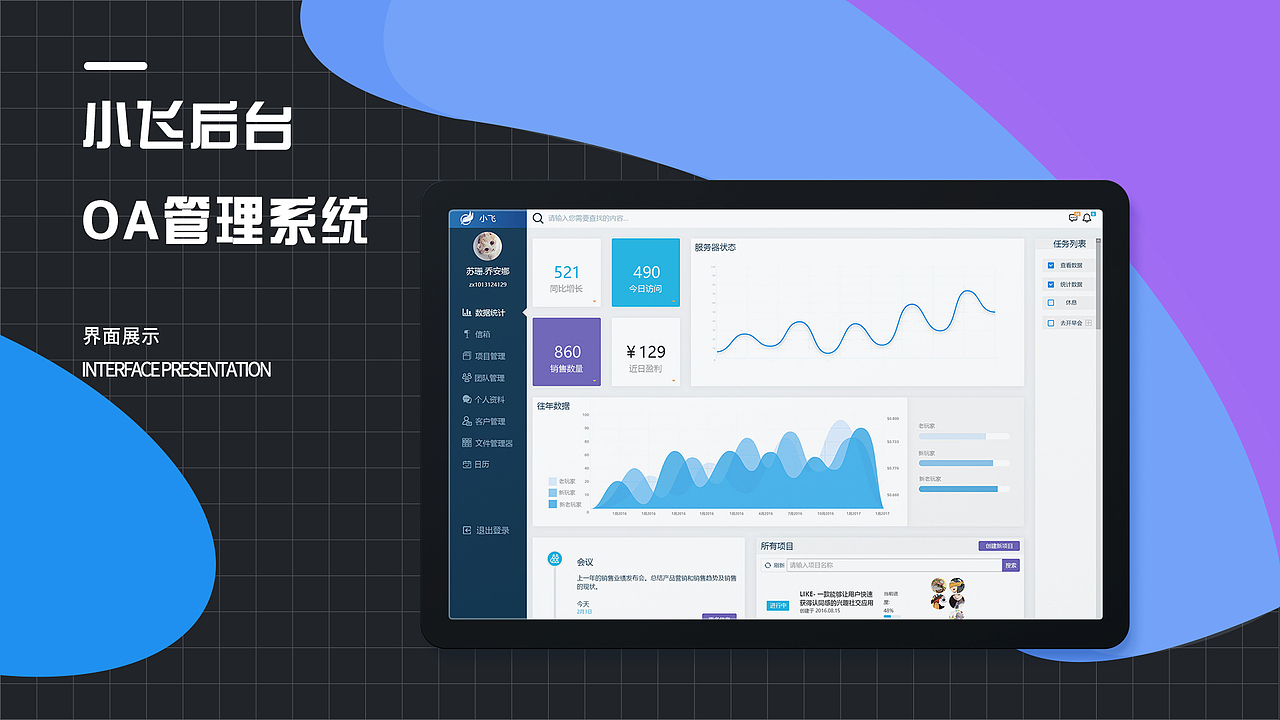 小飞后台（图ZMjcyMjkyOTMy） - 其他网页 - 站酷设计师骨朵朵朵原创素材 - 站酷ZCOOL