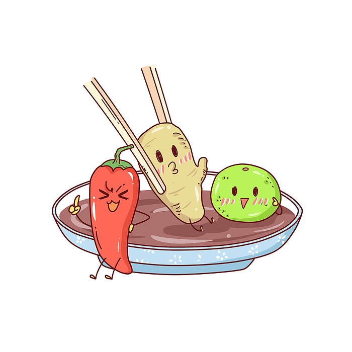 【椰子鸡】画完会很饿的图|插画|商业插画|馒停xu_原创作品-站酷zcool