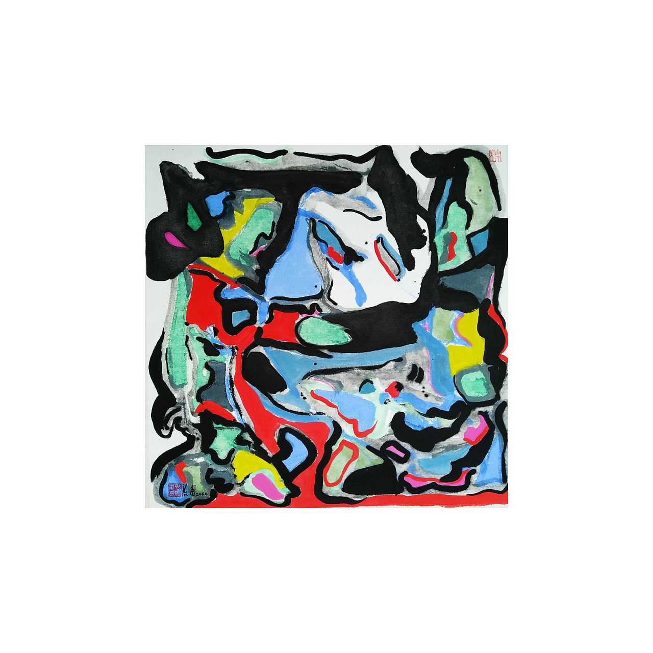 汉字艺术之花花世界（图ZMTIzOTYxNzM2） - 绘画 - 站酷设计师刘贇原创素材 - 站酷ZCOOL