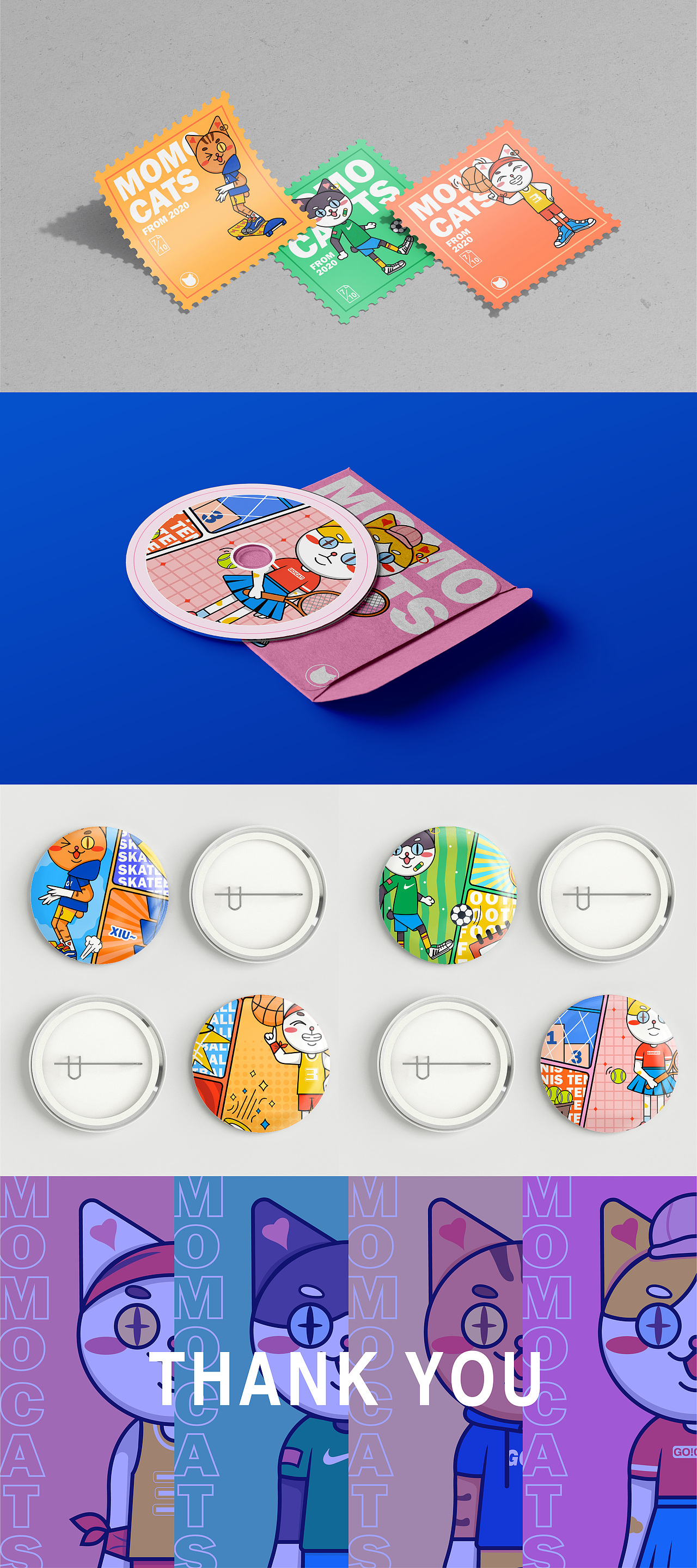 MOMO CATS 原创品牌吉祥物ip设计（图ZMjQyMzIyMzI0） - IP形象 - 站酷设计师卤可原创素材 - 站酷ZCOOL