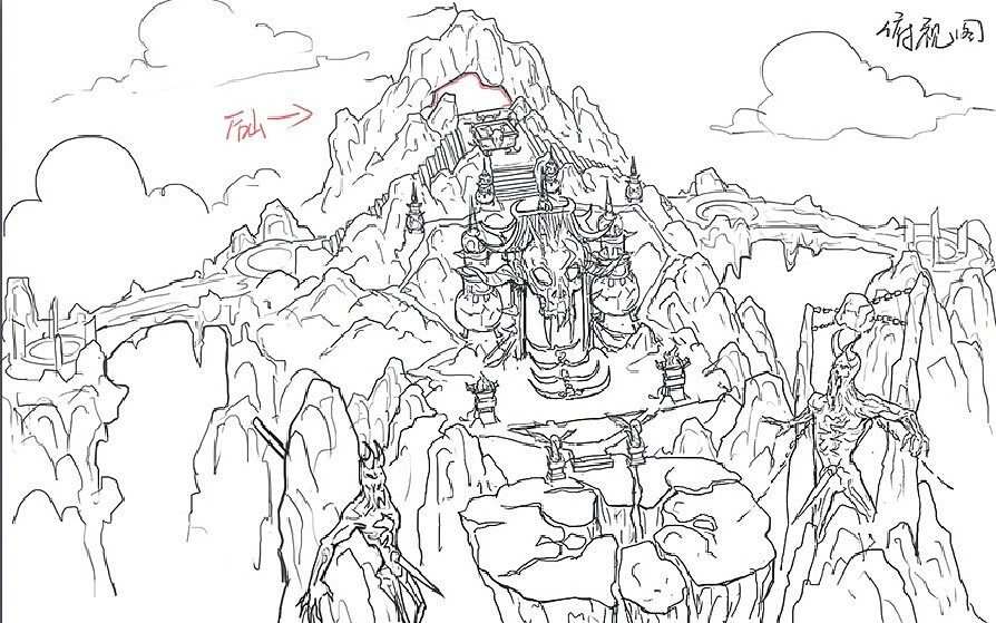 魔域（图ZMTY4Nzg1OTI=） - 商业插画 - 站酷设计师ZMANL原创素材 - 站酷ZCOOL