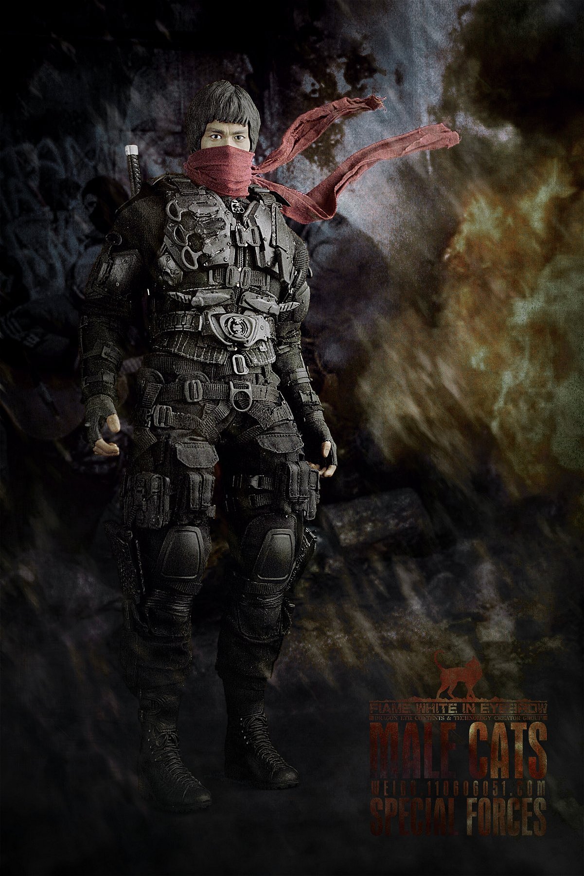 臆造自D忍者兵人“公猫”