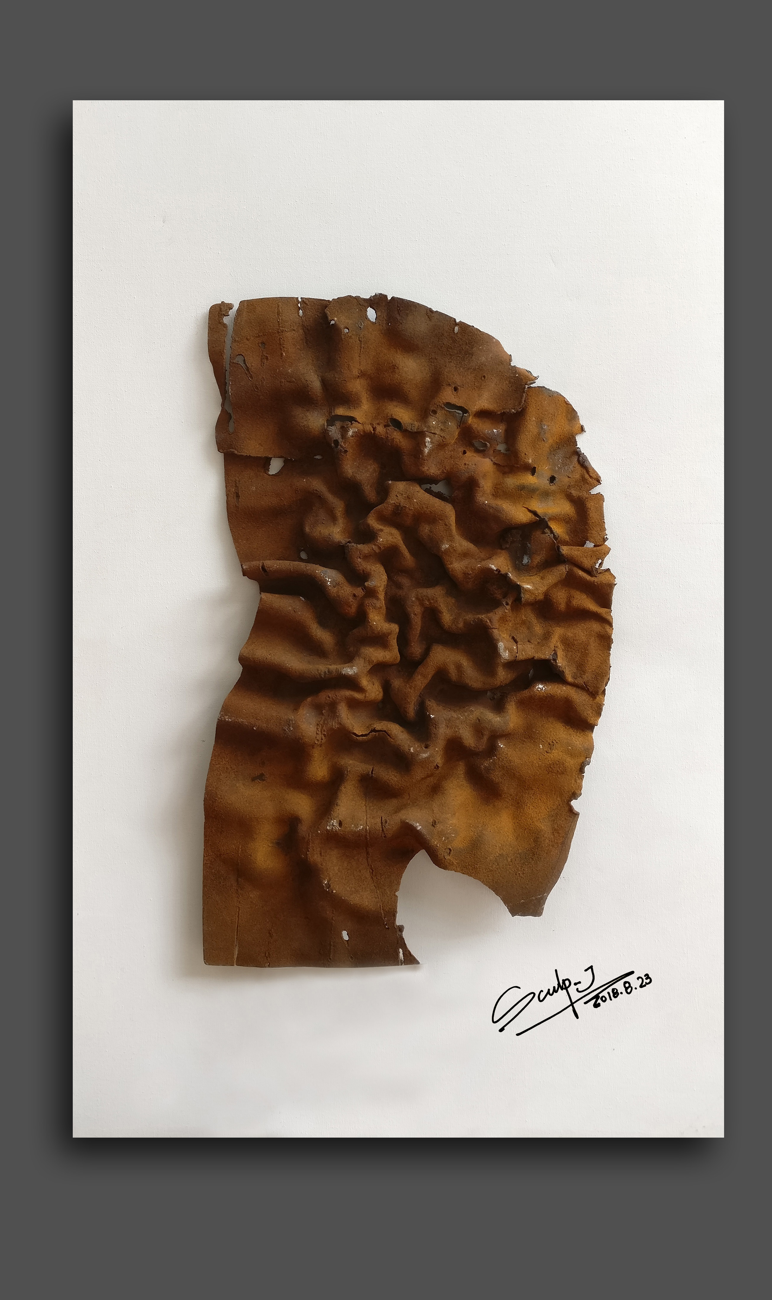 《褶皱》|纯艺术|雕塑|sculp_j - 原创作品 - 站酷 (zcool)