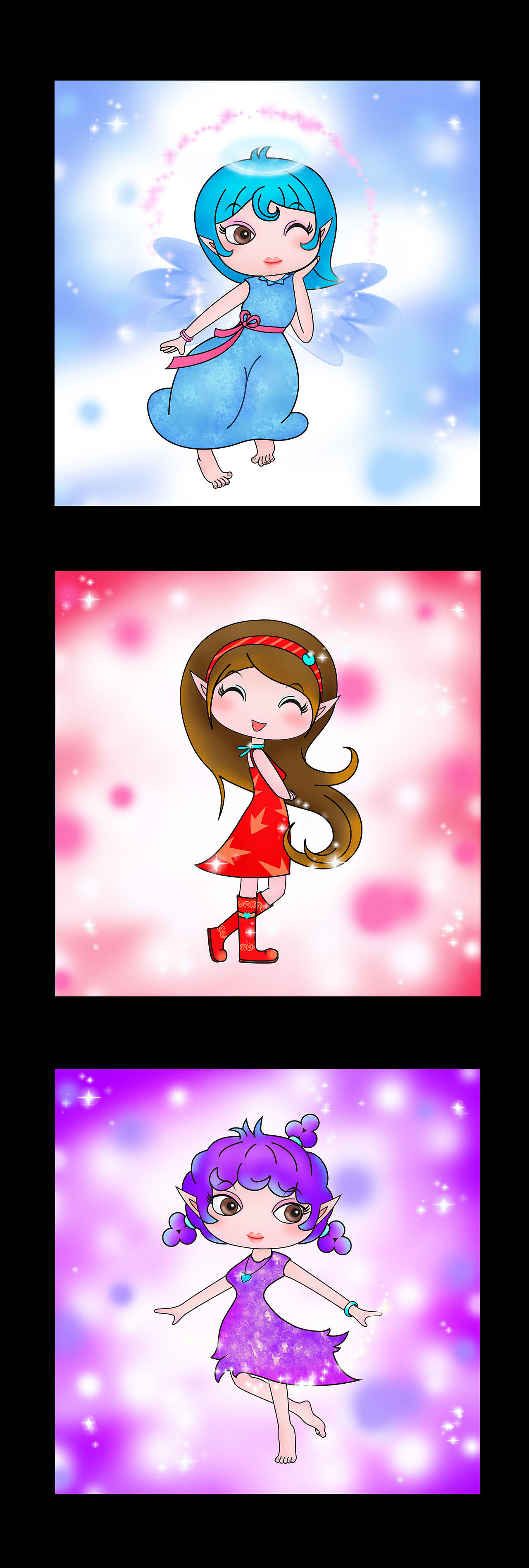 蓝天使（图ZMTM5NzEyNTI=） - 商业插画 - 站酷设计师青涩原创素材 - 站酷ZCOOL