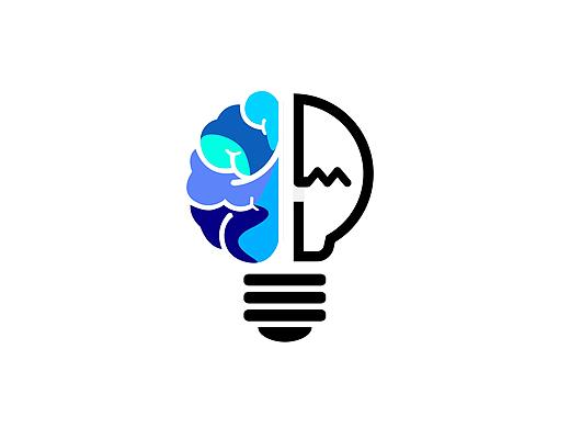 创意灯泡logo