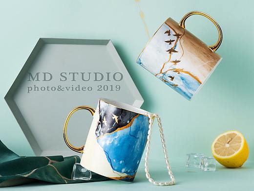 两组马克杯（个人主页-ZNDE2OTg4Mjg=） - 产品摄影 - 站酷设计师久色鹿原创素材 - 站酷ZCOOL