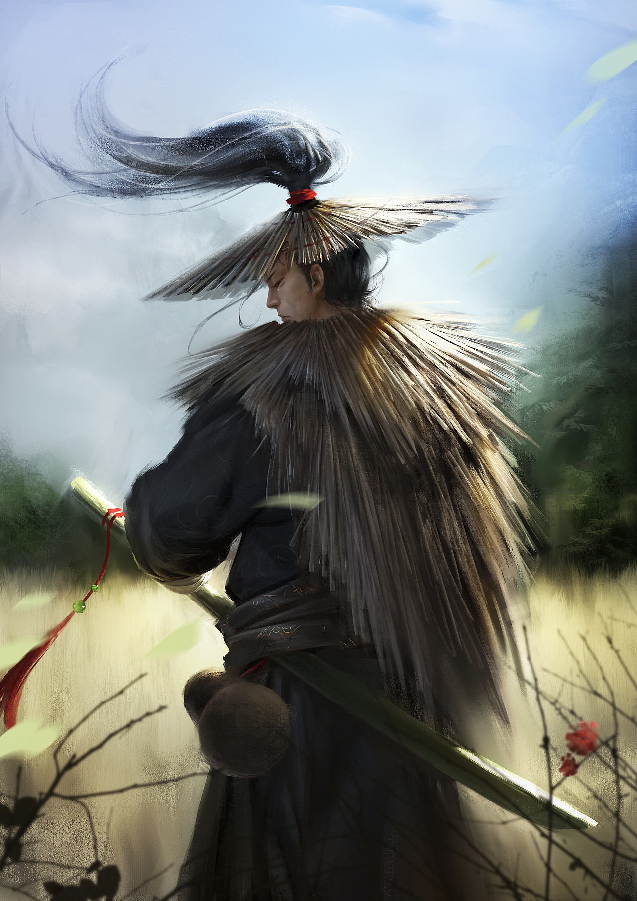 剑来！（图ZMTYxOTQwMDg4） - 创作习作 - 站酷设计师会画画的李楠原创素材 - 站酷ZCOOL