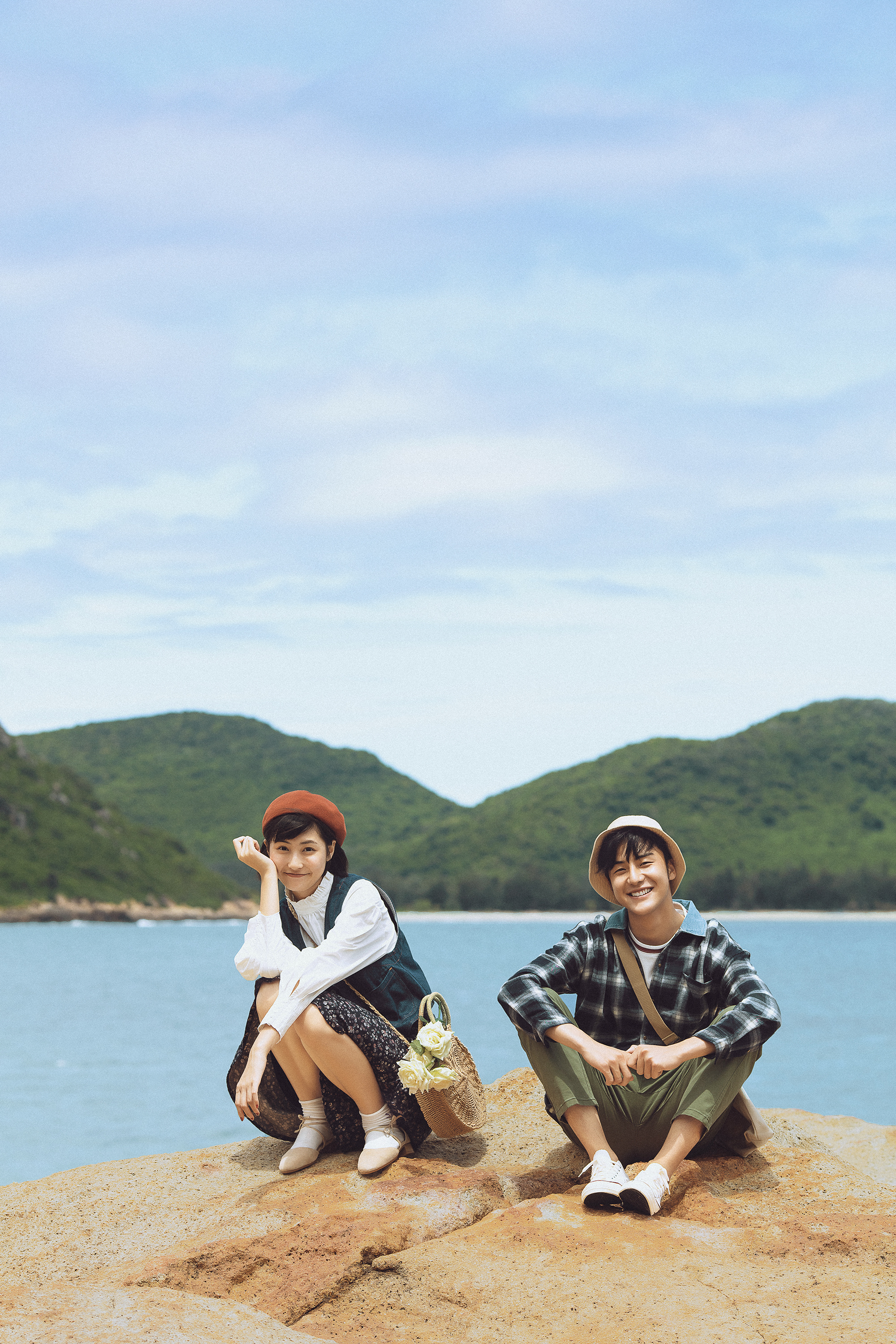 海边的情侣|摄影|人像摄影|云图lee - 原创作品 - 站酷 (zcool)