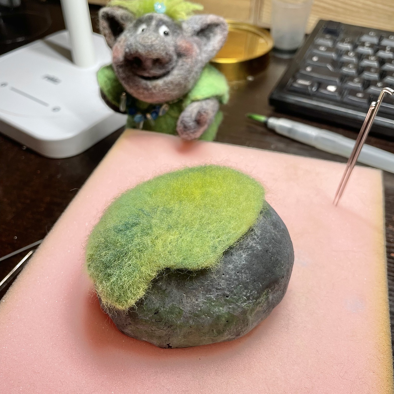 羊毛毡——石头精灵（图ZMjg1Njc3MzI4） - 其他手工艺 - 站酷设计师焦洁Appleseed原创素材 - 站酷ZCOOL