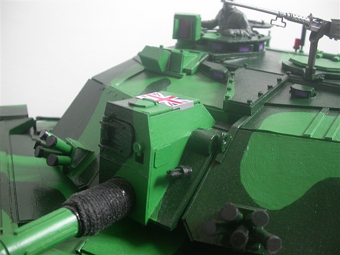 纸质挑战者II主战坦克 照网上图手工制作，没有图纸（图ZMTU2MDE5OTA4） - 手办/模玩 - 站酷设计师宏图装饰原创素材 - 站酷ZCOOL