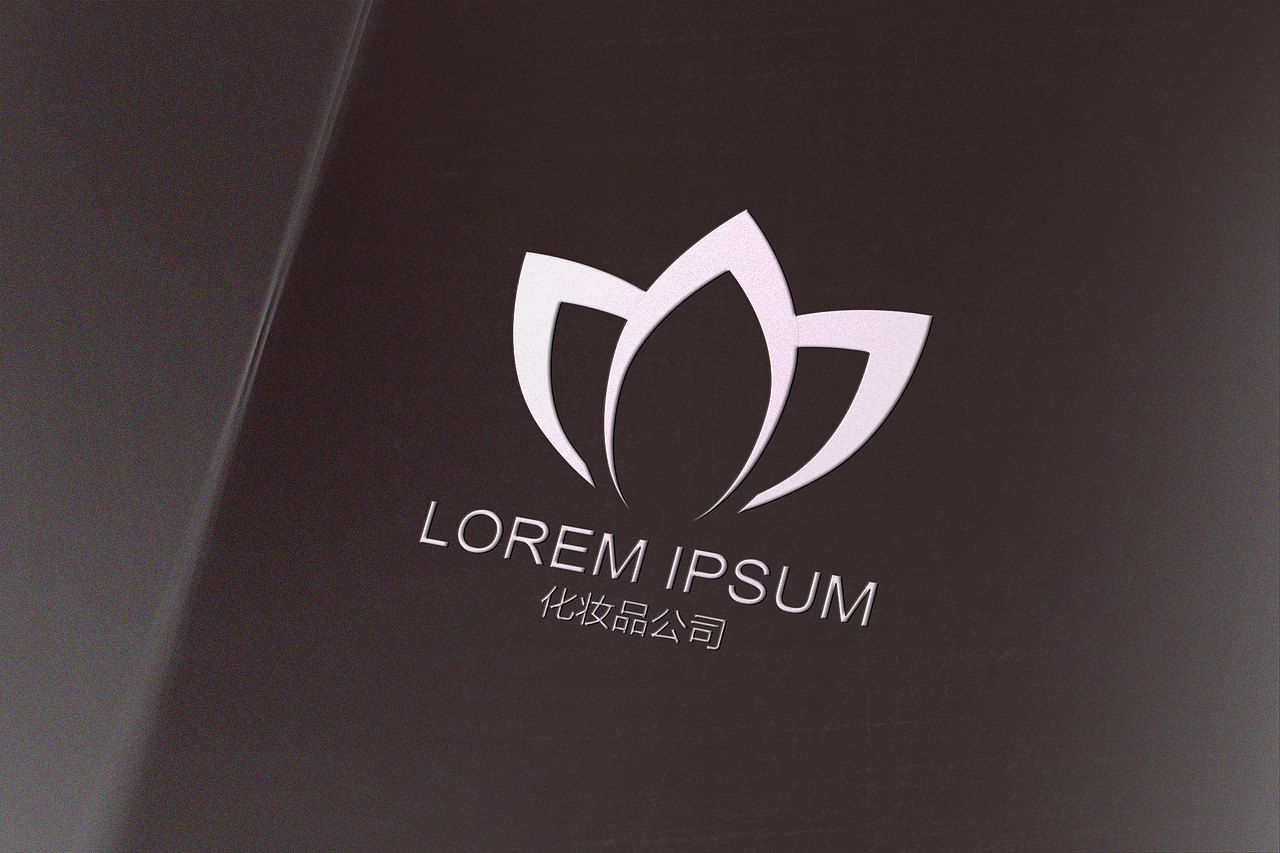 logo设计/化妆品 莲花>