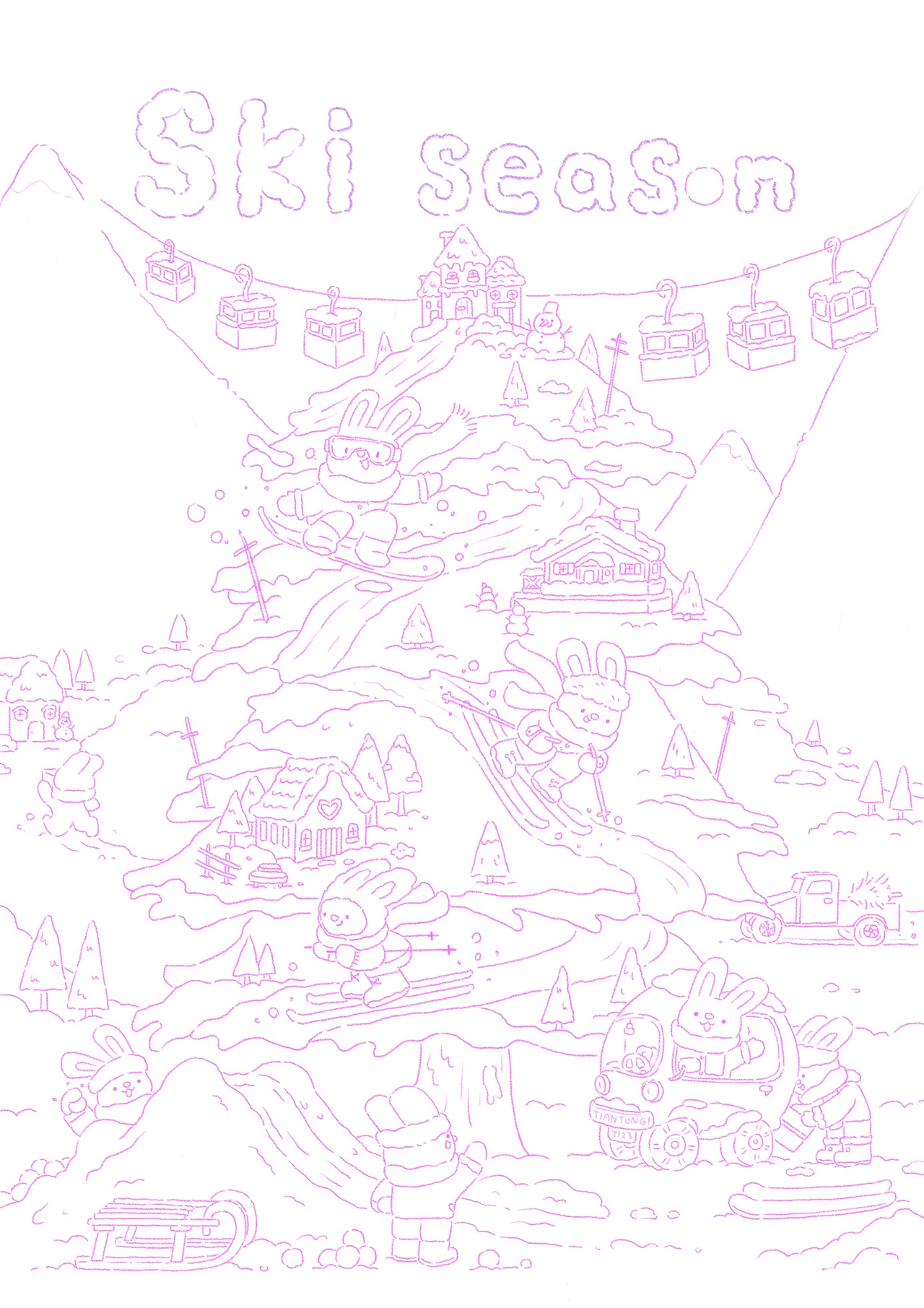 甜品小镇的故事（三连）（图ZMzI3NzI4OTIw） - 儿童插画 - 站酷设计师甜筒懵懵哒原创素材 - 站酷ZCOOL