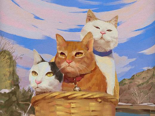 喵（个人主页-ZNTY2NzUwODQ=） - 创作习作 - 站酷设计师一小舟原创素材 - 站酷ZCOOL