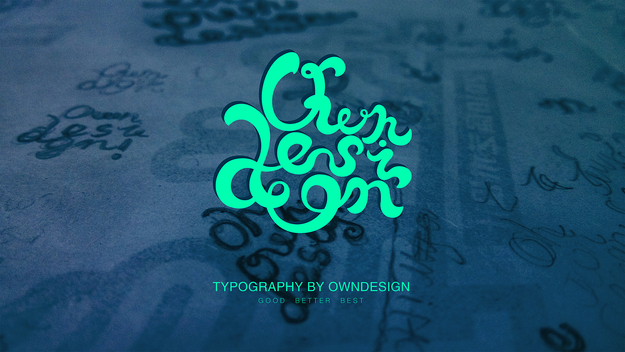 own design（图ZMTg1NzEyNjg=） - 字体/字形 - 站酷设计师Pawhere原创素材 - 站酷ZCOOL