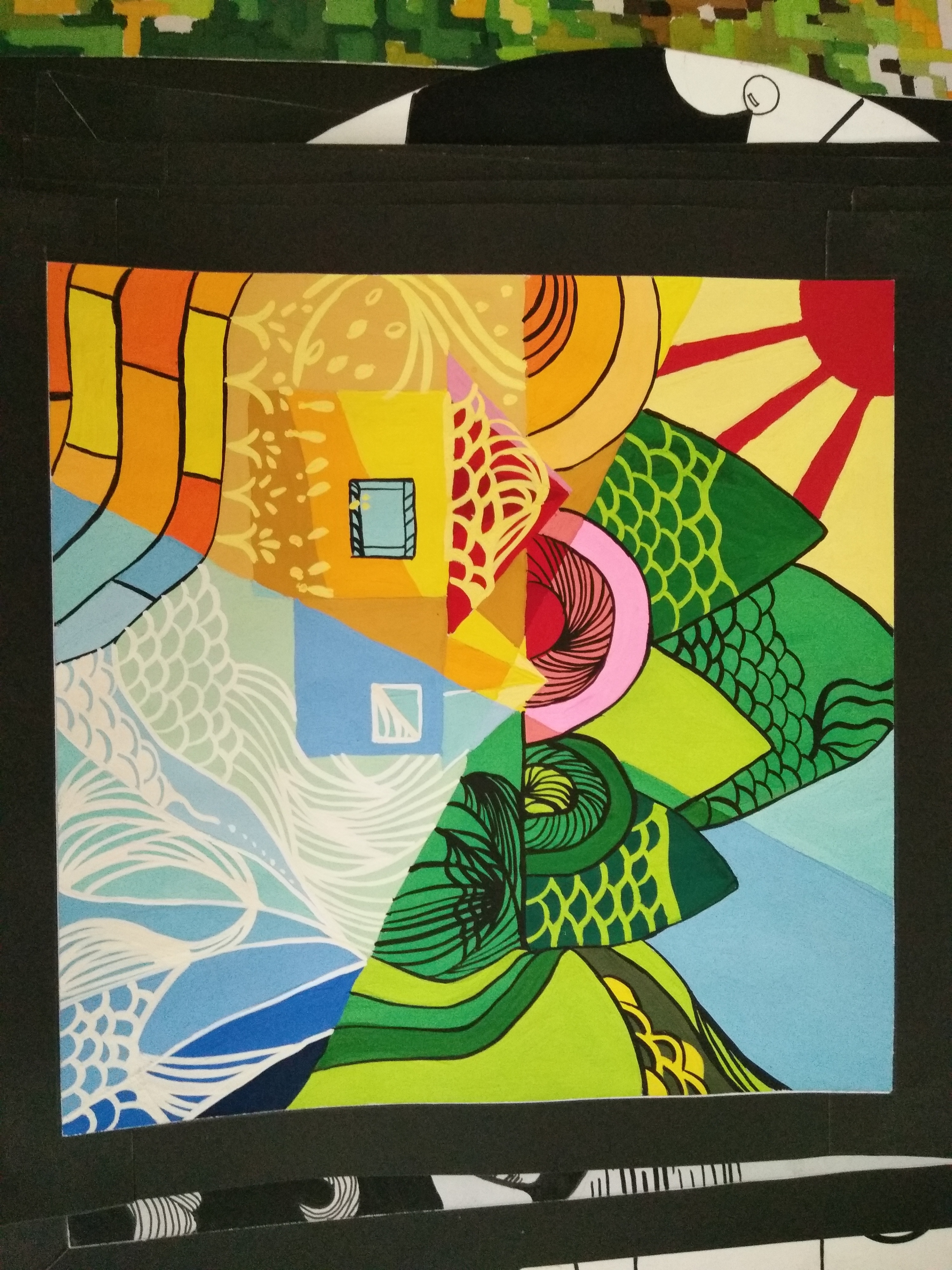 大一色构一部分