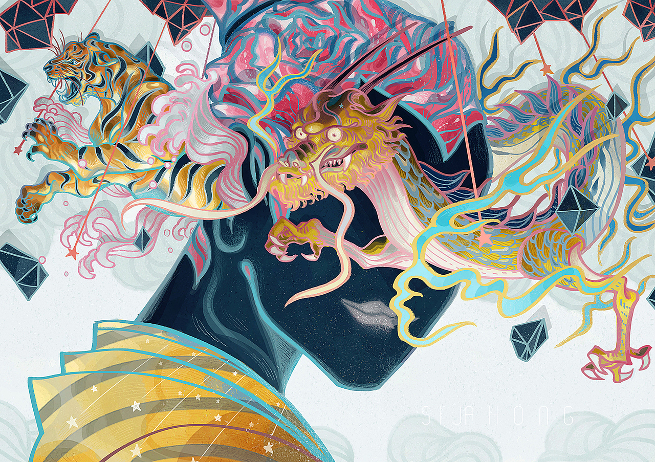 2017-2018 Work Collection I（图ZMTk3NjI0MTg4） - 商业插画 - 站酷设计师SijaHong六厘原创素材 - 站酷ZCOOL