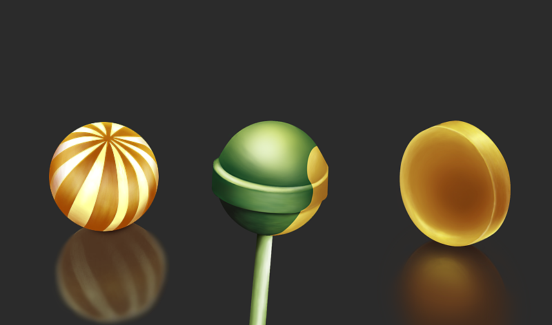 练习画糖果（图ZODkzMjcxMTI=） - 图标 - 站酷设计师wjchxm原创素材 - 站酷ZCOOL