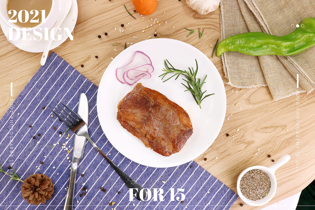 美食摄影丨西冷牛排