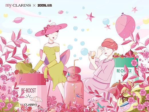 # my CLARINS 寻找天然好食肌 #---健康自然之美