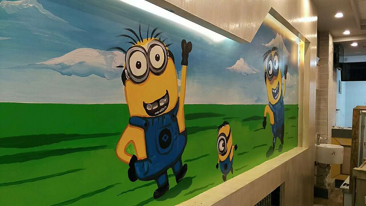 小黃人（圖ZODg2MjY2NzY=） - 繪畫 - 站酷設(shè)計(jì)師叢林薇薇原創(chuàng)素材 - 站酷ZCOOL