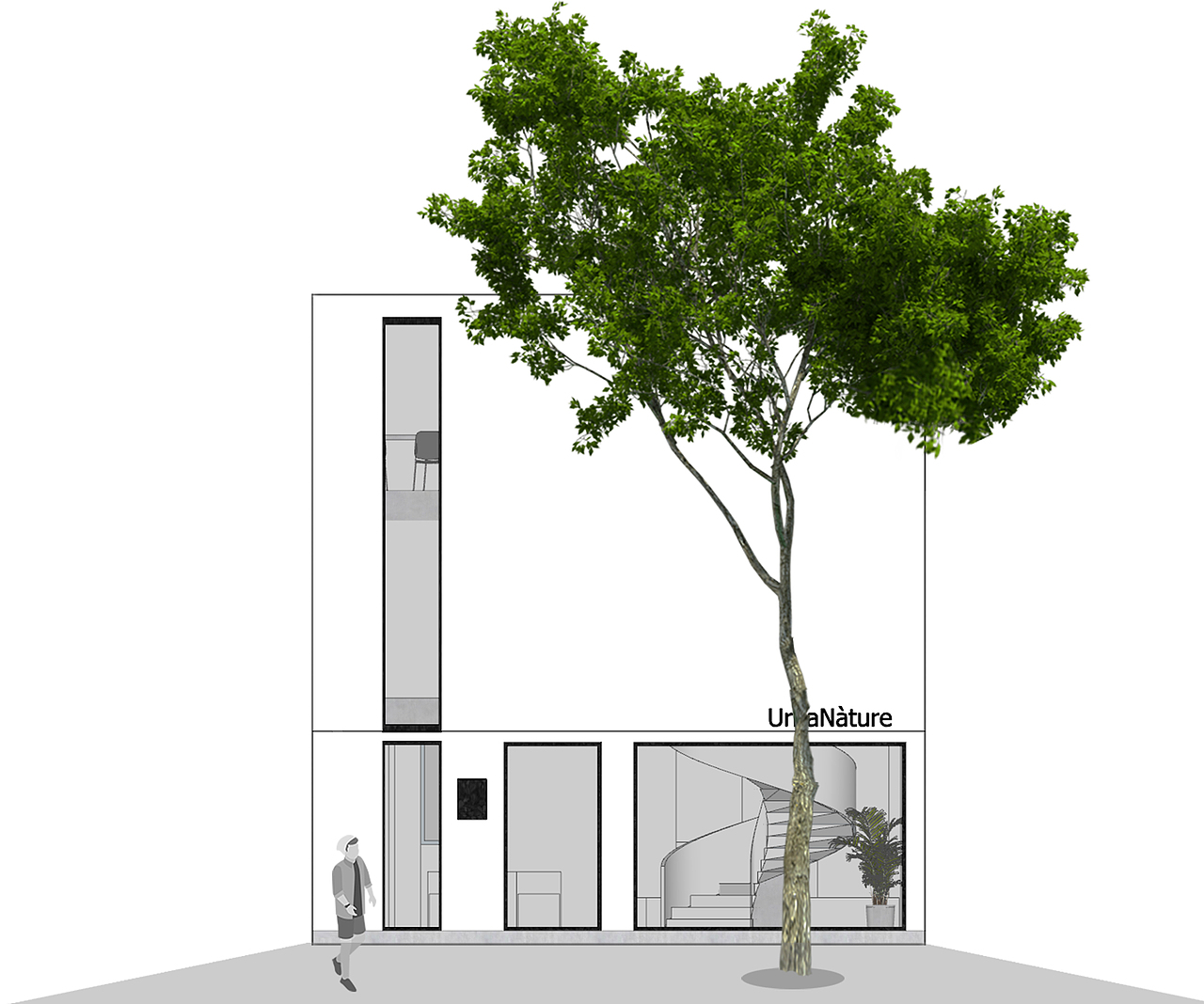 一家集时装与咖啡的时髦生活方式形态店丨 UrbaNàture