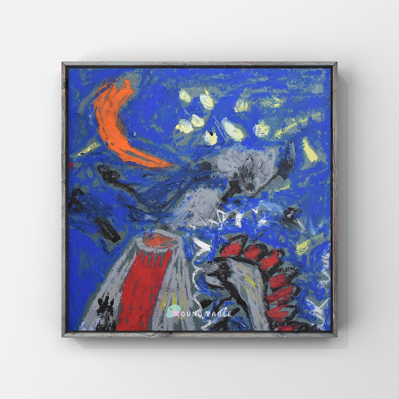 辣个谜一样的蓝孩（图ZMjg1NDA0ODYw） - 儿童插画 - 站酷设计师圆桌派艺术原创素材 - 站酷ZCOOL