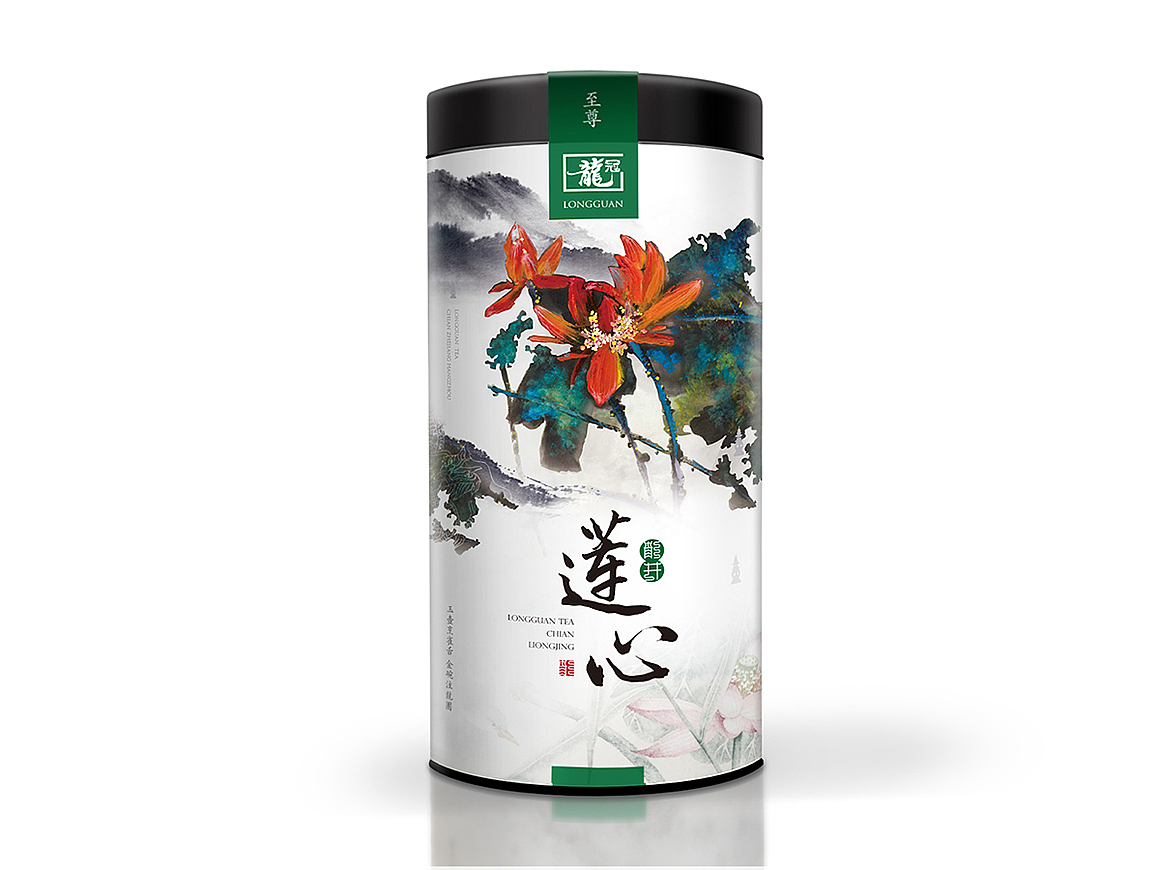 龙冠龙井茶(图ZMjk0Mzc0ODA=) - 包装 - 站酷设计师于韦原创素材 - 站酷ZCOOL