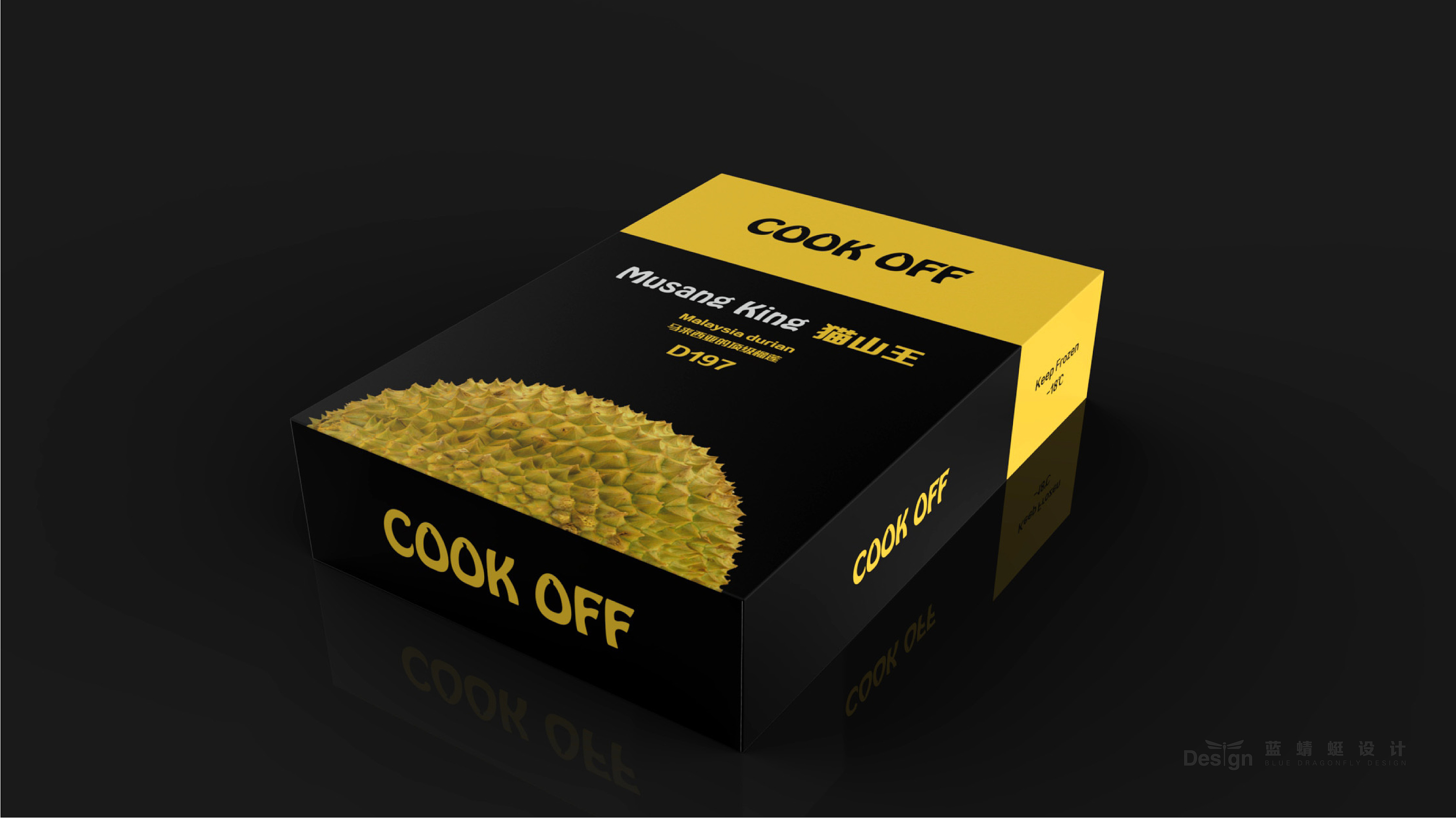 猫山王榴莲包装