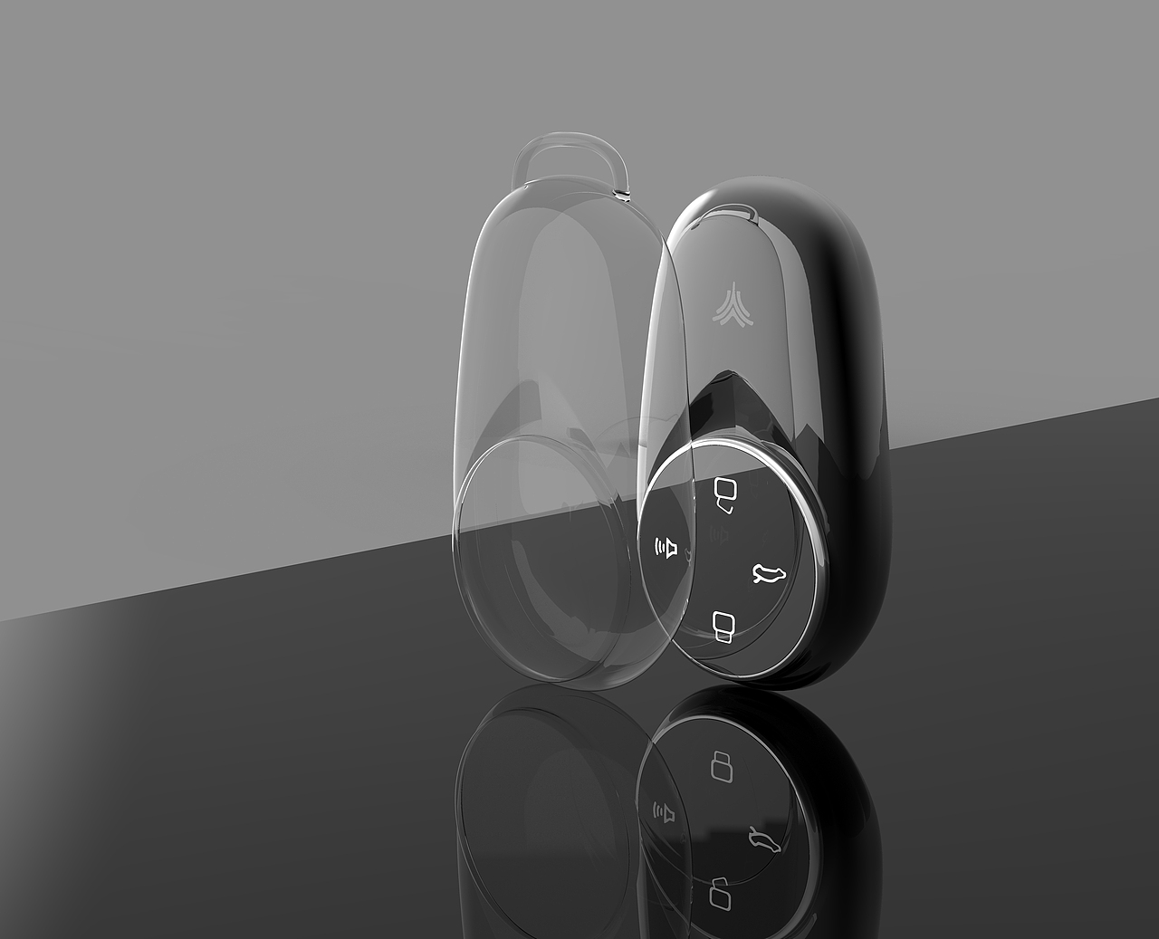 汽车钥匙保护壳挂扣建模与渲染分享（图ZMzc1MTQyNDI0） - 生活用品 - 站酷设计师理想国的拾荒人原创素材 - 站酷ZCOOL