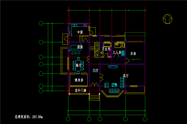 1300套CAD别墅图纸别墅设计图纸施工图
