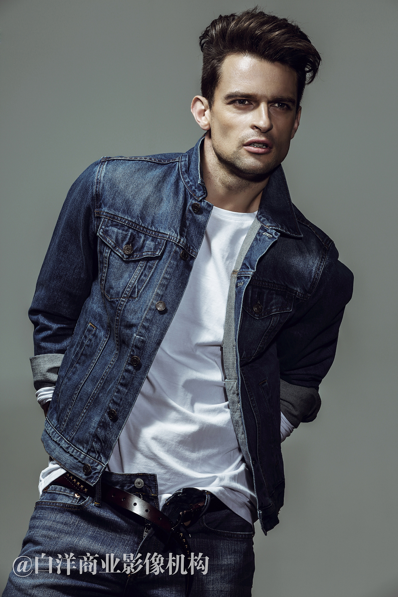 国外男模创作--质感与个性并存